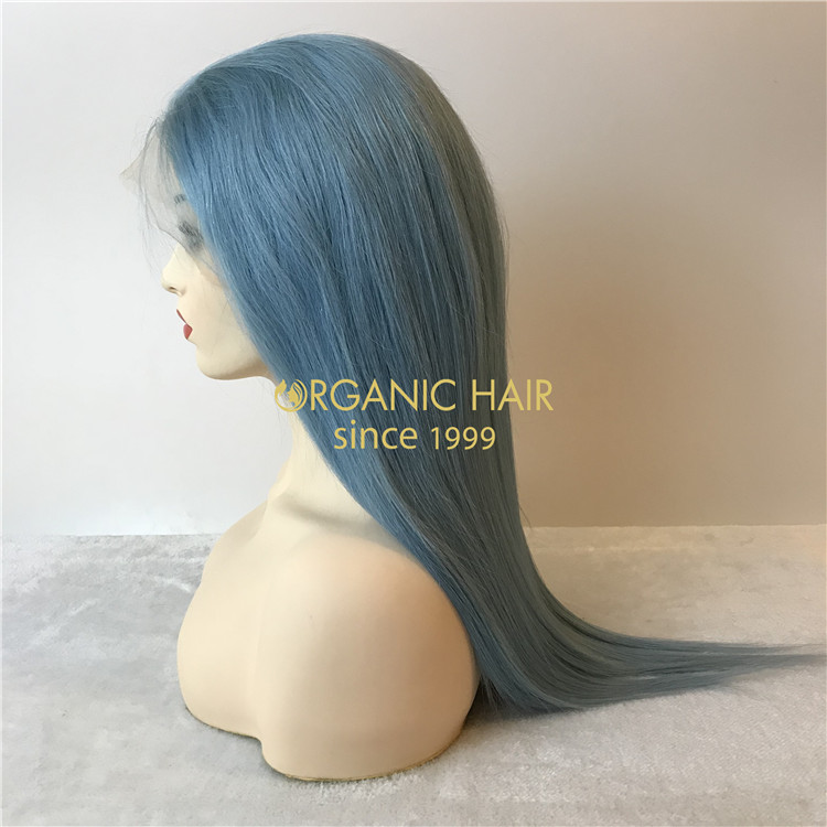 Beautiful human chinese hair full lace wigs cheap X108